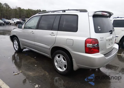 2006 Toyota Highlander Limited V6 z USA, uszkodzony, nr VIN JTEDP21A860115787